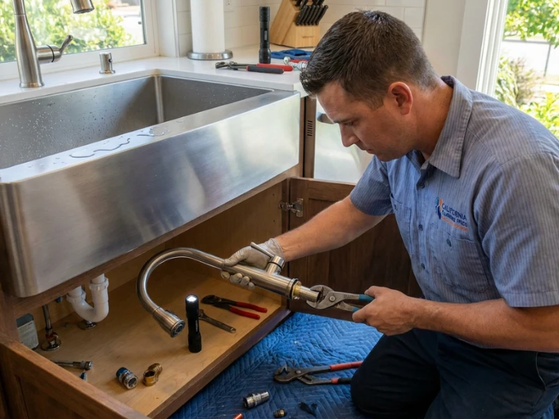 Hard Water in California: What It Does to Your Plumbing